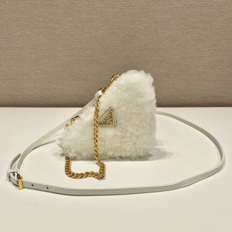 Pra*a triangle pouch